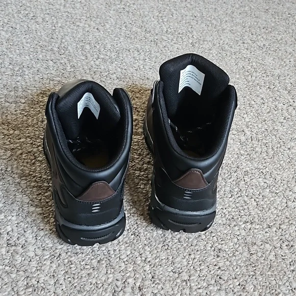 NWOB Khombu Faux Leather Top Tactical Boots.